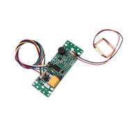 Astibym Modulo Lettore, 125 KHz, ABS, Intervallo di Lettura 5-10 Cm, 9-12 V | Custodia in ABS, Controllo Accessi Integrato, compatibilità Scheda ID 125kHz, Cablaggio Incluso, Alimentazione 9-12V