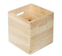 Astigarraga CBS-30 Cassetta in pino 30x30x30cm , beige
