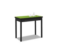 ASTIMESA Tavolo da Cucina a Libro, Verde, 80 x 40 cm a 80 x 80 cm