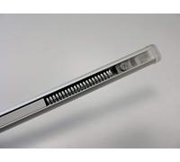 ASTINA BACCHETTA A MOLLA DIAMETRO 13 MM. ALLUMINIO VERNICIATO ARGENTO ESTENSIBILE PER TENDE A VETRO SENZA FORI REGOLABILE (ARGENTO, 87-150)