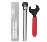 Astina di prolunga per mandrino Collet C16 ER16A 150L, supporto per mandrino a gambo dritto per tornio CNC, astina di prolunga per utensili di fresatura con chiave ER16A e scatola