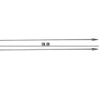 Astina Pesca Cannolicchi Astine Fiocina Capelunghe Kit 2 Pezzi