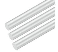Astina Rotonda in Alluminio 6061 13mm x 150mm per Fai da Te - 3 Pezzi