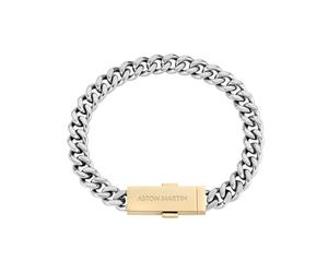 ASTON MARTIN AML ICON UCD Bracciale da uomo in acciaio inox con chiusura a scatola