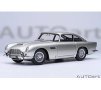 Aston Martin DB5 1964 Argento Modellino 1:18 Autoart