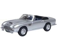 Aston Martin DB6 MkII Volante Silver Birch 1:76 Oxford Diecast Modello 76DB6002