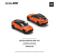 Aston Martin DBX 707 Cosmos Arancio Modello 1:64 Pop Race PR640148