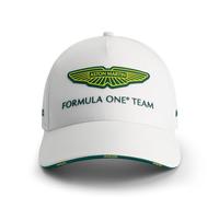 Aston Martin Cappellino F1 2025 Team Bianco Taglia Unica
