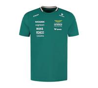 Aston Martin F1 2025 Maglietta Squadra Ragazzo Verde - Taglia: 152