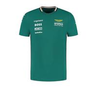 Aston Martin F1 2025 Maglietta Squadra Uomo Verde - Taglia: S