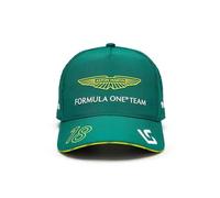 Aston Martin F1 Cappellino Lance Stroll 2024 - Unisex - Verde - Taglia Unica