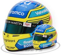 Aston Martin F1 Fernando Alonso 2024 Grand Prix 1/2 Scala Replica Casco Modello