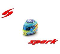 Aston Martin F1 Fernando Alonso Spark 1/5 Scala Mini Casco 2025 Stagione Livrea