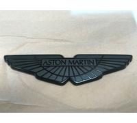 ASTON MARTIN Logo Adesivo Cofano/Baule Nero Cromo DB11 DBS Superleggera