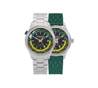 Aston Martin Orologio analogico 'GRZ' verde / nero / argento Uomo Aston Martin One Size