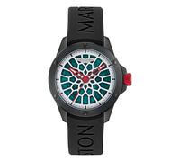 ASTON MARTIN Orologio automatico da uomo AML Thrill silicone, Nero