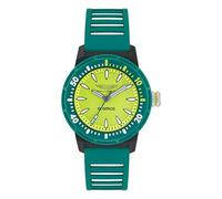 ASTON MARTIN Orologio da uomo analogico al quarzo AM Formula 1 silicone, verde