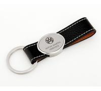 Aston Martin Patrimonio Pelle E Cromo a Sospensione Portachiavi