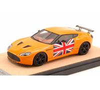 Aston Martin V12 Zagato 2012 Gloss Orange w/ English Flag Limited 10 pcs 1:43