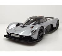 Aston Martin Valkyrie 2022 Argento Modellino Auto 1:18 Maisto
