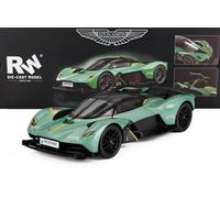 Aston Martin Valkyrie 2023 Metallic Light Green 001 RE.EL Toys 1:18 Nuovo...