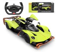 Aston Martin Valkyrie AMR Pro - Macchina telecomandata, scala 1:14, con licenza ufficiale, colore: verde chiaro, perfetta auto radiocomandata su strada, per ragazzi e ragazze