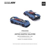 Aston Martin Valkyrie Satin Blu Marina 1:64 Scala Pop Race PR640096