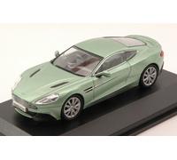 Aston Martin Vanquish Coupe' 2001 Metallic Green 1:43 Model OXFORD