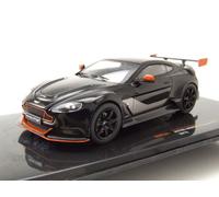 Aston Martin Vantage GT12 2015 Nero Arancione Modellino Auto 1:43 ixo models