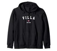 Aston Villa Città di Birmingham, Inghilterra Regno Unito Felpa con Cappuccio