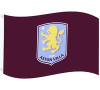 ASTON VILLA FC Grande Bandiera Ufficiale Del Club Di Calcio 1874 AVFC 5ft x 3ft