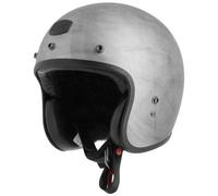 Astone Helmets - Casco Jet Bellair - Casco moto jet omologato - Casco jet vintage look retrò - Casco scooter in fibra di vetro - opaco dirty grey