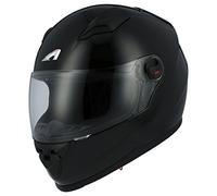 Astone Helmets gt2 m-bkm Casco Moto Integrale GT Lucida, Nero Lucido, taglia M