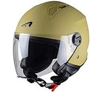 Astone Helmets - MINIJET monocolor - Casque jet - Casque jet urbain - Casque moto et scooter compact - Coque en polycarbonate -Desert M