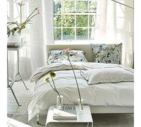 Astor Forest Sage - Copripiumino in percalle di cotone, 240 x 220 cm, colore: smeraldo