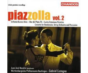 Astor Piazzolla Orchestral Works Vol. 2 (Castagna) (CD) Album