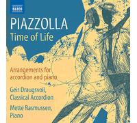 Astor Piazzolla Piazzolla: Time of Life: Arrangements for Accordian and Pia (CD)