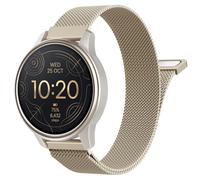 Astorgos 20mm Cinturino in Metallo Compatibile con vivoactive 6/5/3, Forerunner 570 42mm/55/245/645, Venu, Cinturino in Acciaio Inossidabile con Chiusura Magnetica, Champagne Oro