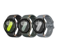 Astorgos 3 Pezzi Cinturini Sportivi Compatibile con Samsung Galaxy Watch 7 FE 6 5 4 40mm 44mm, Cinturino in Silicone Morbido per Galaxy Watch 6 4 Classic 43mm 47mm/5 Pro 45mm Donna Uomo, N/VM/GS