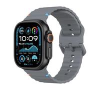 Astorgos Banda Sportiva Compatibile con Apple Watch Ultra 3/2/1 49mm,S11/S10 46mm,9/8/7 45mm,SE3/SE2/SE/6/5/4 44mm,3/2/1 42mm, Cinturino in Silicone Regolabile e Traspirante di Ricambio,GgoSidle