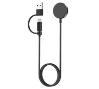 Astorgos Caricabatterie Magnetico 2 in 1 Per Samsung Galaxy Watch, 1 Pezzo