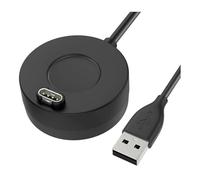 Astorgos Charger Dock Compatibile con Garmin Vivoactive 3/4/4S/Venu/Fenix 7/7S/7X/5/5 Plus/5S/5S Plus/5X/5X Plus/6/6S/6X/6 Pro/6S Pro/6X Pro/Forerunner 745/Instinct, Stazione Ricarica Dati USB, Nero