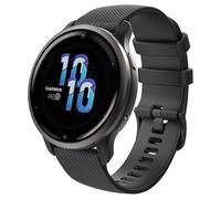 Astorgos Cinturino Compatibile con Garmin Forerunner 265S/255S/255S Music; Vivoactive 4S; Venu 4 41mm/3S/2S; Vivomove 3S, 18 mm Traspirante Braccialetto di Ricambio in Silicone Morbido, Nero