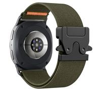 Astorgos Cinturino Elastico per Samsung Galaxy Watch 8 Cinturino 40mm 44mm/Galaxy Watch 8 Classic 46mm, Tessuto Nylon Sportivo Strap per Donna e Uomo, Verde Militare