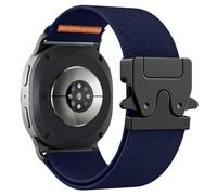 Astorgos Cinturino Elastico per Samsung Galaxy Watch 8 Cinturino 40mm 44mm/Galaxy Watch 8 Classic 46mm, Tessuto Nylon Sportivo Strap per Donna e Uomo, Blu Notte