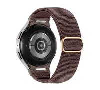 Astorgos Cinturino in Nylon Elastico Compatibile con Samsung Galaxy Watch 7 6 5 4 FE 40mm 44mm/Watch 6 4 Classic 43mm 47mm/5 Pro 45mm, Cinturino Sportivo Regolabile per Donna Uomo, Viola Fumé