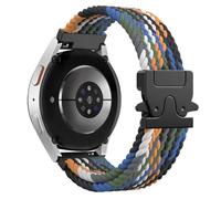 Astorgos Cinturino Intrecciato per Samsung Galaxy Watch 7 6 5 4 FE 40mm 44mm/6 4 Classic 43mm 47mm 42mm 46mm/5 Pro 45mm/3 41mm/Active 2, 20mm Cinturino Sportivo in Nylon Elastico per Uomo Donna, Denim