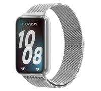 Astorgos Cinturino Magnetico Compatibile con Samsung Galaxy Fit 3, Argento