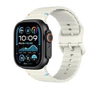 Astorgos Cinturino Sportivo Compatibile con Apple Watch Ultra 3/2/1 49mm, S11/S10 46mm, 9/8/7 45mm, SE3/SE2/SE/6/5/4 44mm, 3/2/1 42mm, Cinturino in Silicone Morbido Traspirante, LucStelB