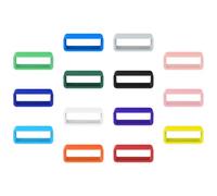 Astorgos Set da 14 Porta Cinturini, Anelli di Fissaggio 20 mm, Multicolore